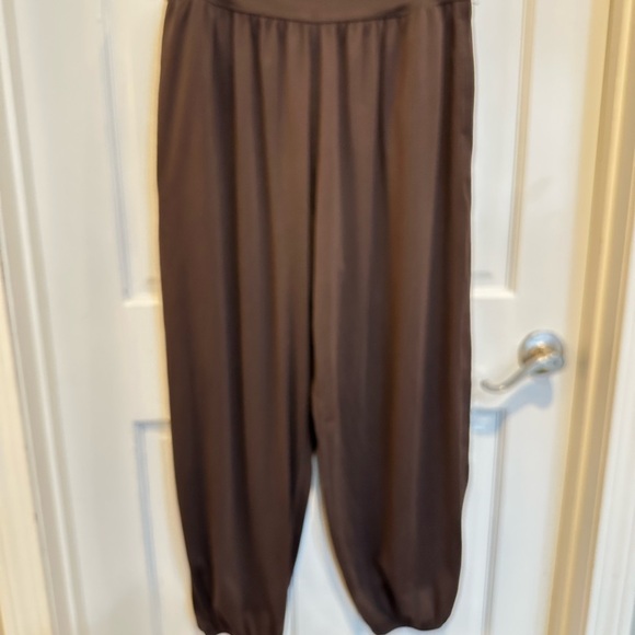 Offline By Aerie The Hugger Go With The Flow Brown Baggy Jogger Pants Size L - Picture 5 of 7
